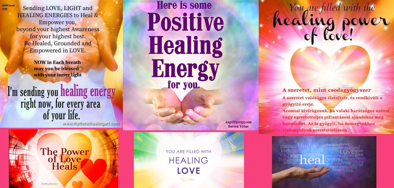 Szeretet - Pozitív gyógyító energia