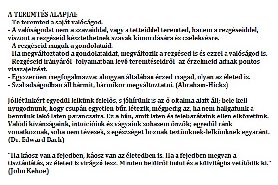 a-teremtes-alapjai