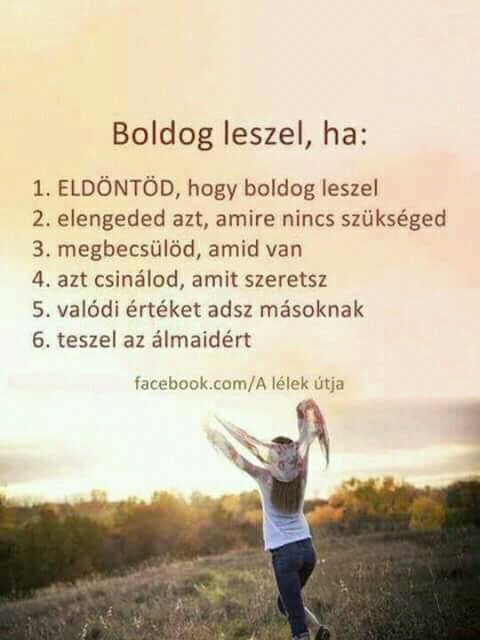 Boldog leszel, ha