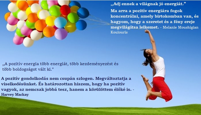 Pozitív energia boldogság