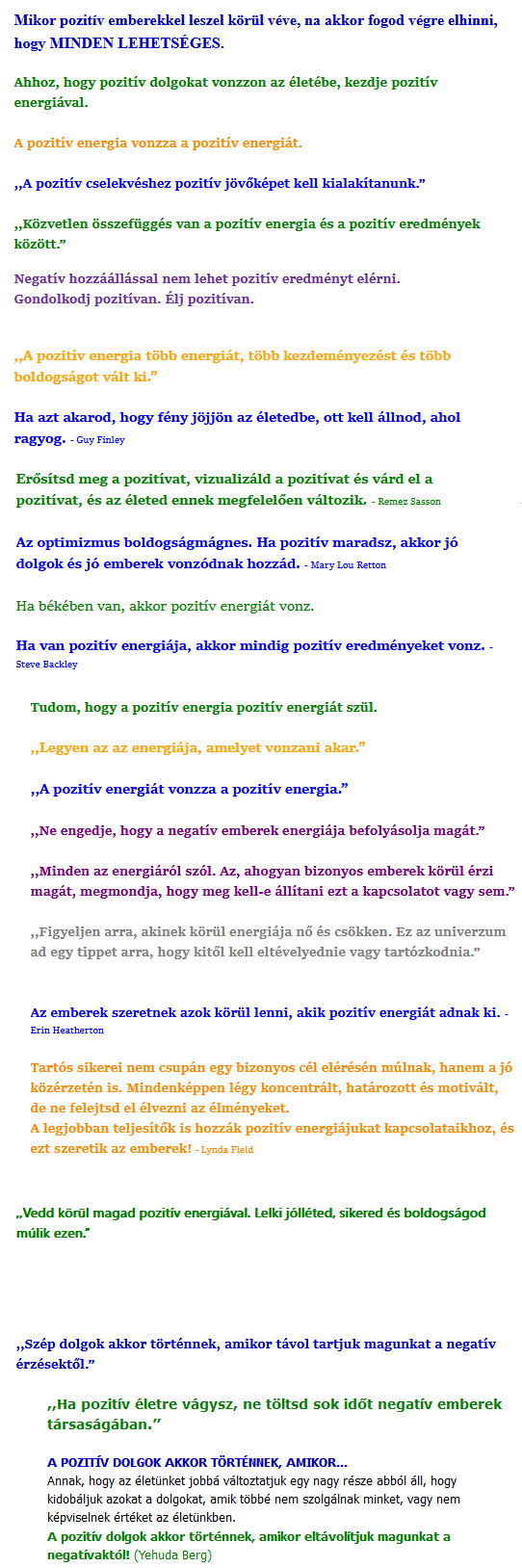 Pozitiv energia