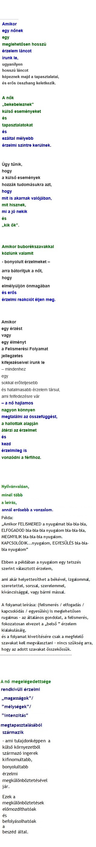 érzelmi lánc